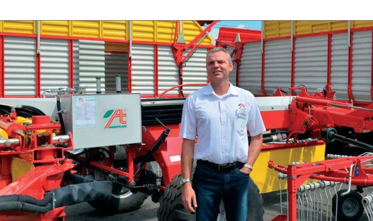 Technika Pöttinger opäť súčasťou Agrotrade Farmshow v Rišňovciach