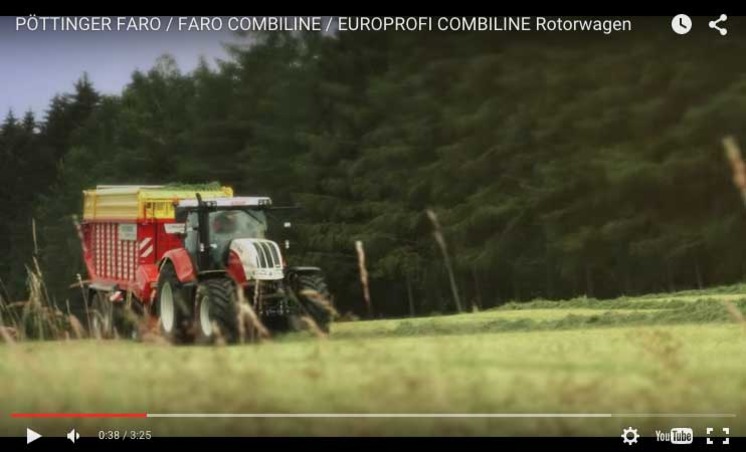 Video - senážní a transportní vozy FARO a EUROPROFI