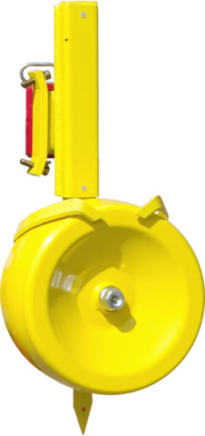 Pivot depth wheel - steel, without damping