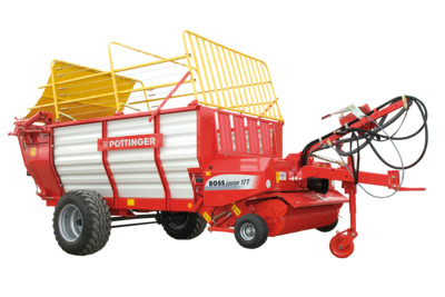 BOSS Loader wagons with feeder combs