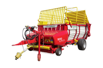 BOSS ALPIN Loader wagons with feeder combs