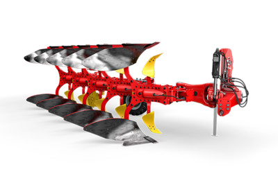 SERVO 4000 Heavy hitch-mounted reversible ploughs
