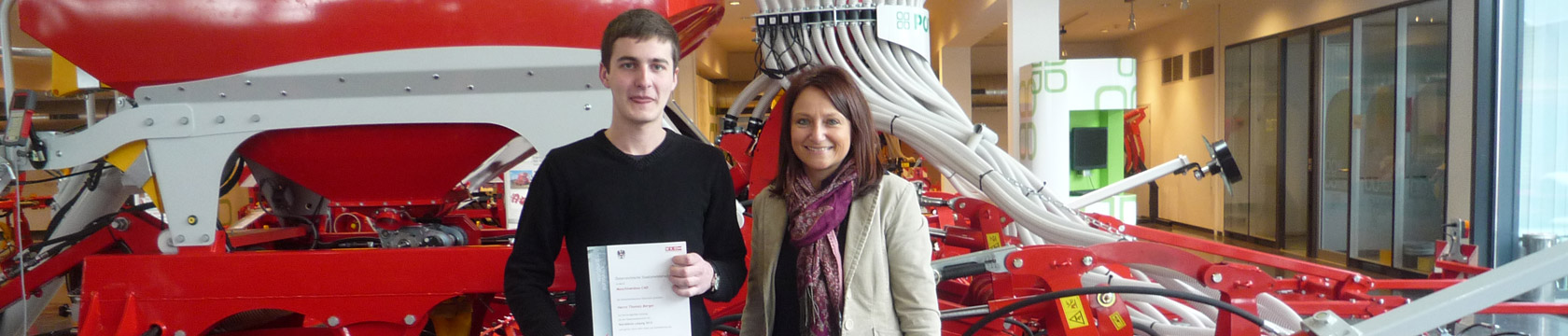 Lehrling bei PÖTTINGER