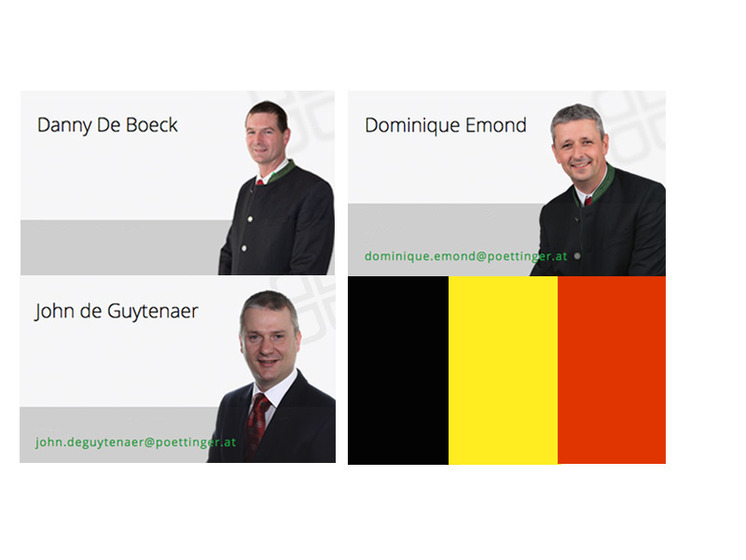 Een nieuw hoofdsstuk voor het « success story » PÖTTINGER in Belgium Een nieuw hoofdsstuk voor het « success story » PÖTTINGER in Belgium