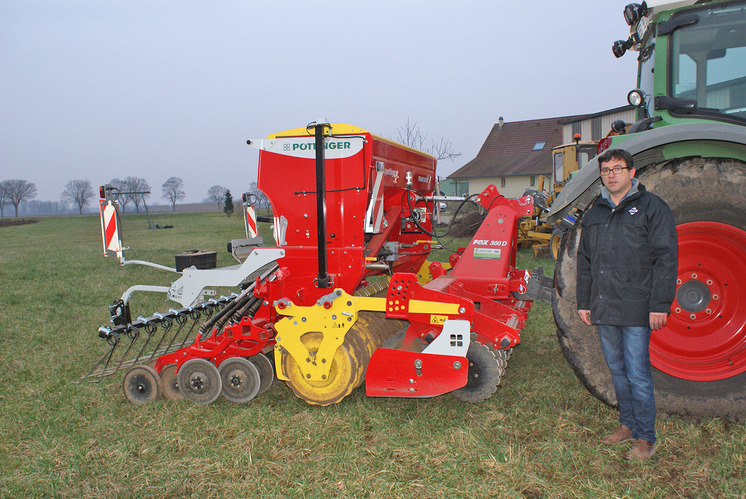 Französischer Landwirt ist von FOX Kurzkombination begeistert