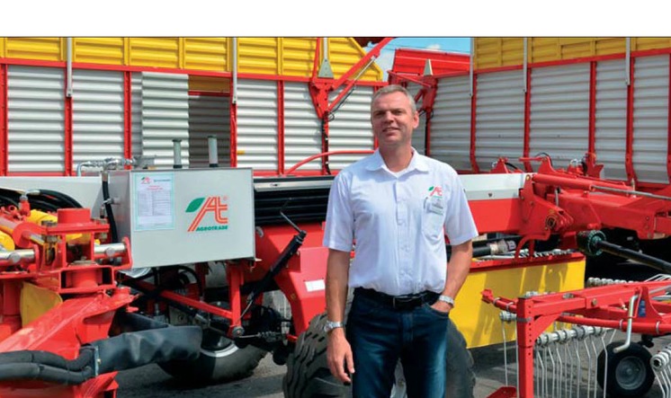 Technika Pöttinger opäť súčasťou Agrotrade Farmshow v Rišňovciach Technika Pöttinger opäť súčasťou Agrotrade Farmshow v Rišňovciach