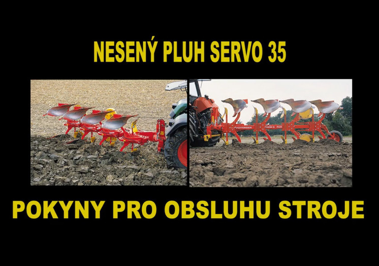 Nesený čtyřradličný pluh SERVO NOVA