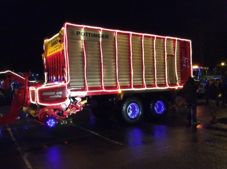 Besondere Weihnachtsbeleuchtung in Irland