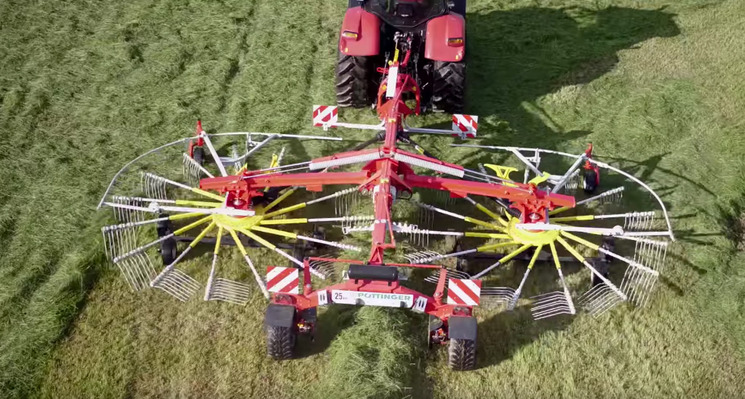 New video: The TOP C dual centre-swath rake