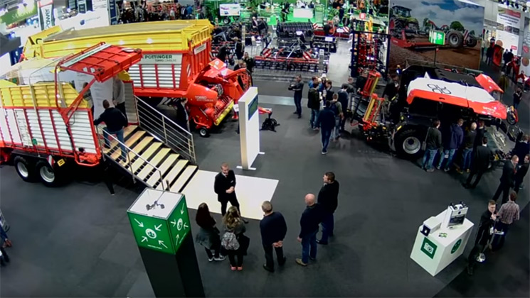 PÖTTINGER Standrundgang auf der Agritechnica