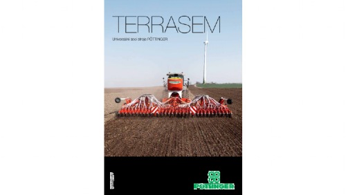Prospekt - univerzální secí stroje TERRASEM
