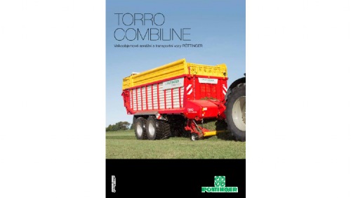 Prospekt - velkoobjemové senážní a transportní vozy TORRO COMBILINE