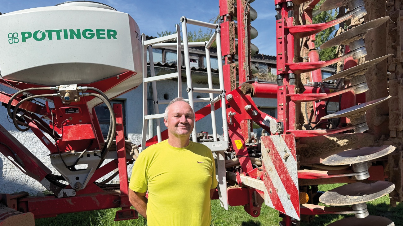 Pětadvacet let spolehlivě s technikou Pöttinger