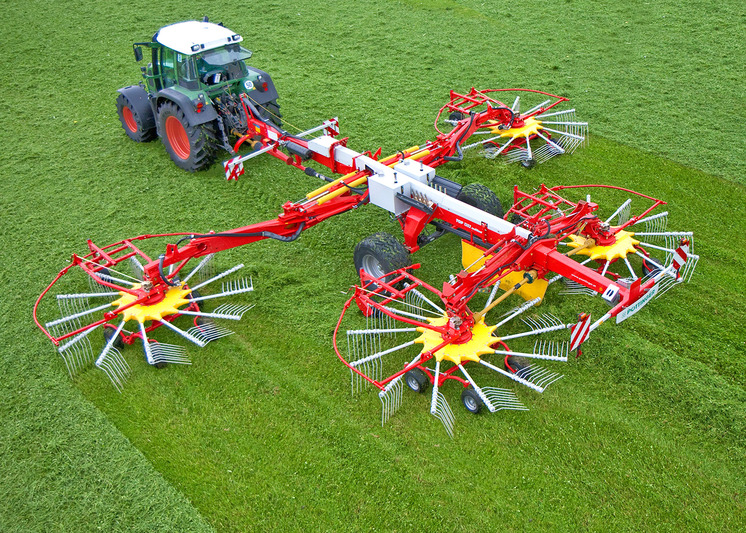 Quality swathing in New Zealand with TOP rakes