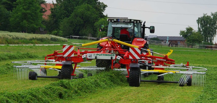 Stredové zhrňovače TOP 842 C a TOP 962 C