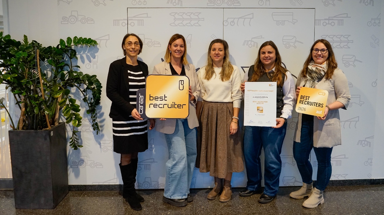 PÖTTINGER ist erneut Best Recruiter