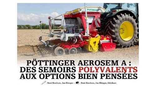 AEROSEM : des semoirs polyvalents aux options bien pensées