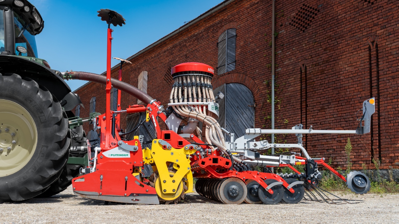 Nouveau : la barre de semis AEROSEM F est désormais disponible de manière indépendante, et en version 3 mètres