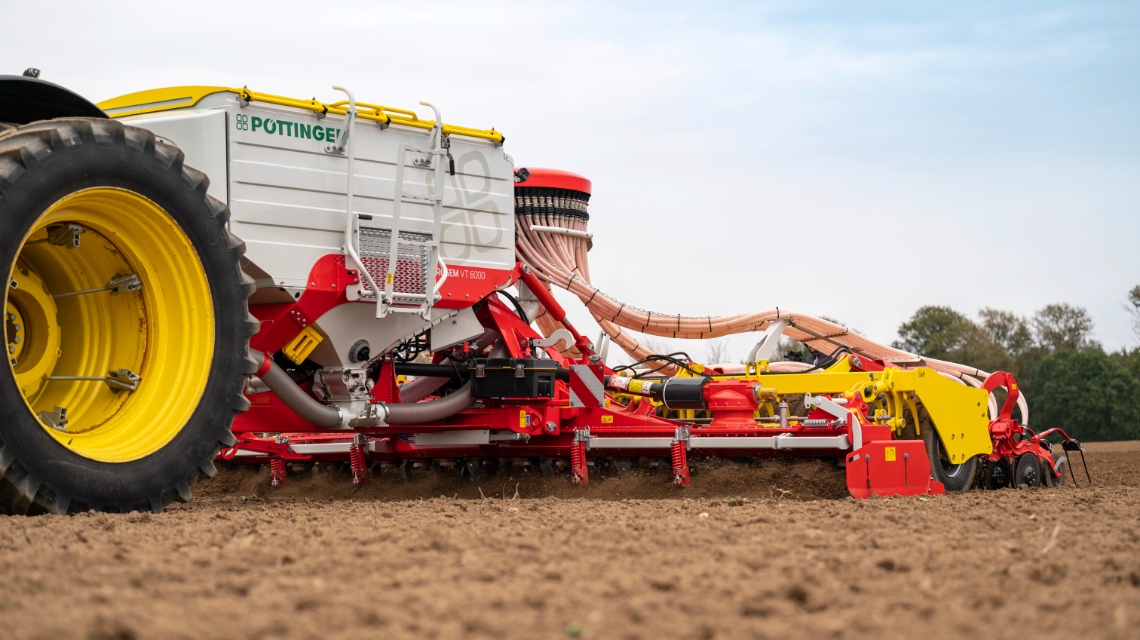 AEROSEM VT 6000 DD: Rozszerzenie szerokości roboczej