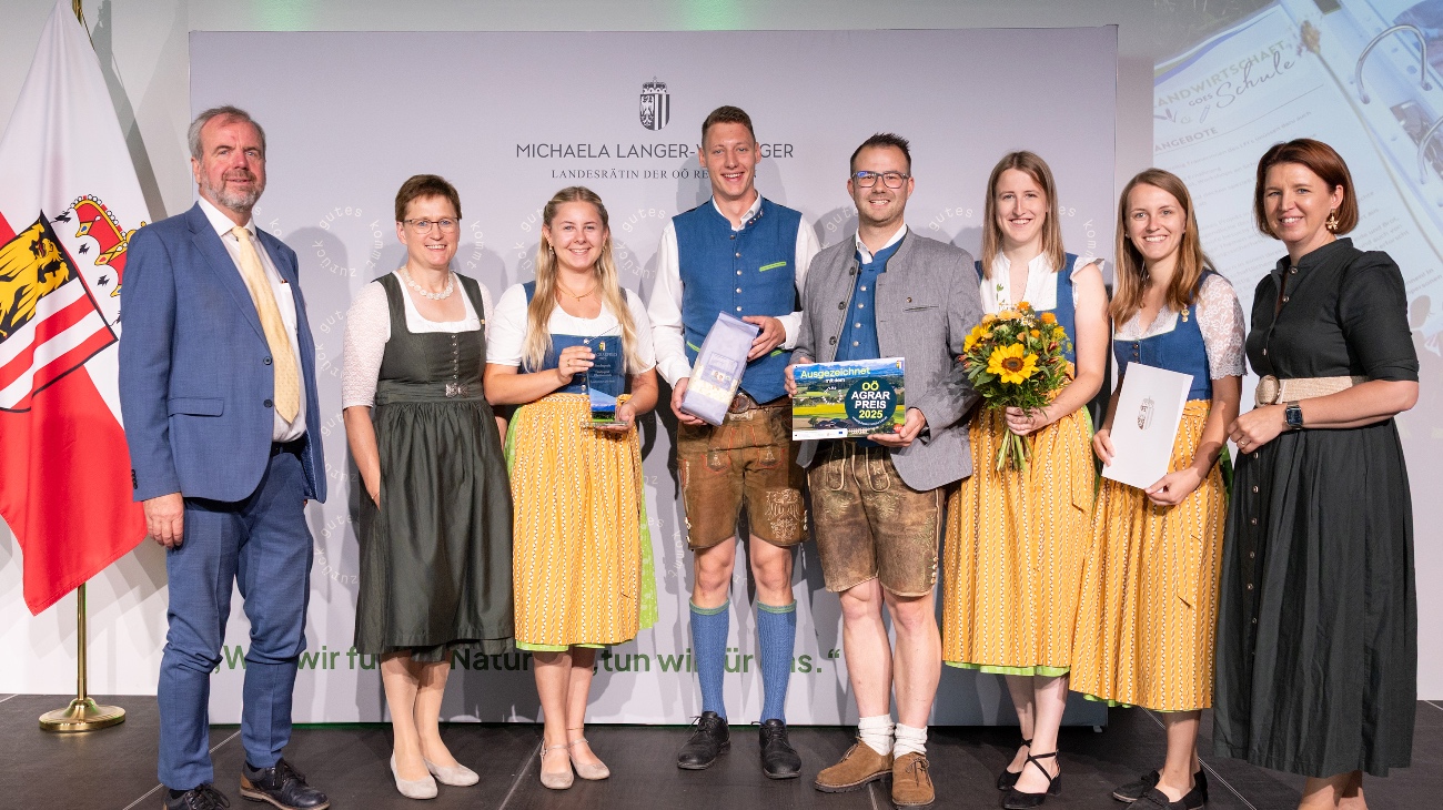 OÖ Agrarpreis 2025 für Projekt 