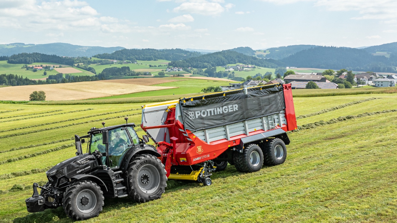 Novinka v oblasti víceúčelových návěsů PÖTTINGER – Jumbo 5000