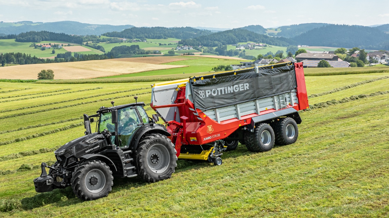 Víceúčelové vozy s vkládacím rotorem JUMBO 5000