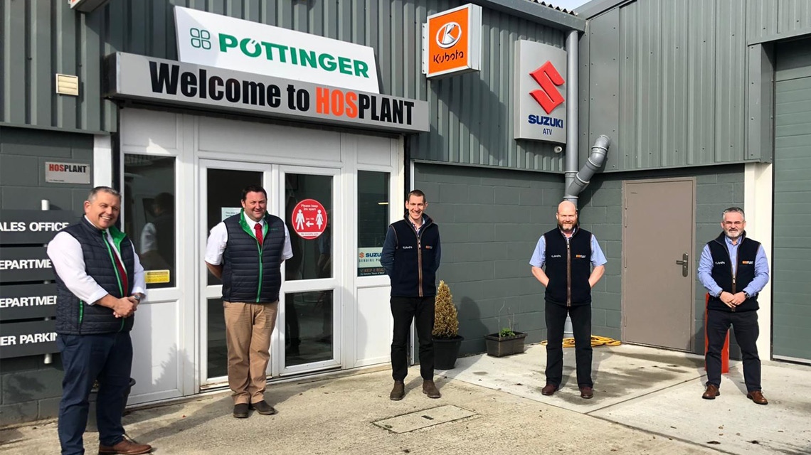 Hosplant join the Pottinger UK dealer network Hosplant join the Pottinger UK dealer network