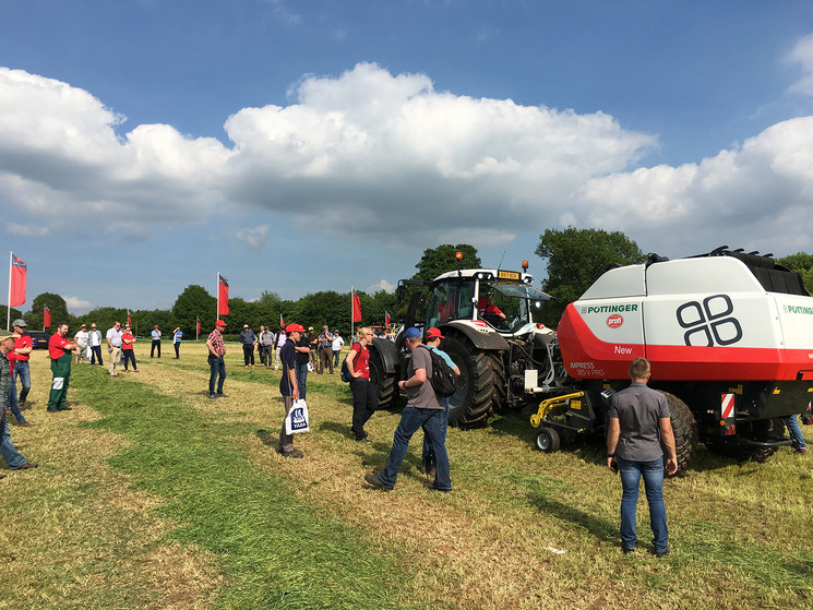 PÖTTINGER at the Grassland & Muck 2017 in Warwickshire (UK)