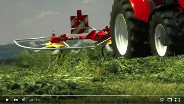 New product video: HIT tedder
