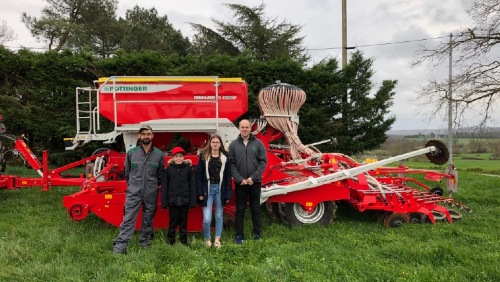 La SARL CRETE AGRI séduite par le TERRASEM C6 FERTILIZER