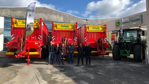 La SARL BERNARD confirme sa satisfaction par le renouvellement de 3 JUMBO 10010 COMBILINE