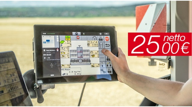 Jubiläumsaktion CCI 1200 ISOBUS Terminal