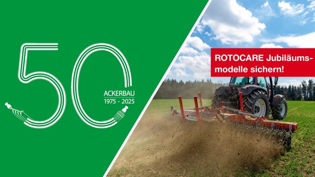 ROTOCARE V Jubiläumsmodelle