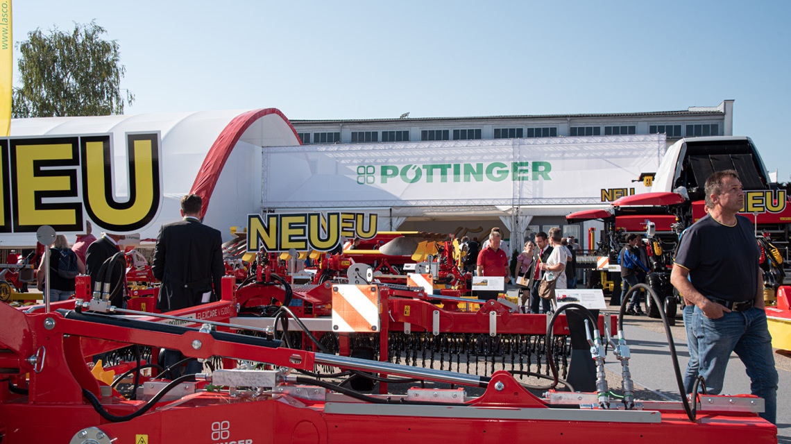 Gute Stimmung auf der Rieder Messe Gute Stimmung auf der Rieder Messe