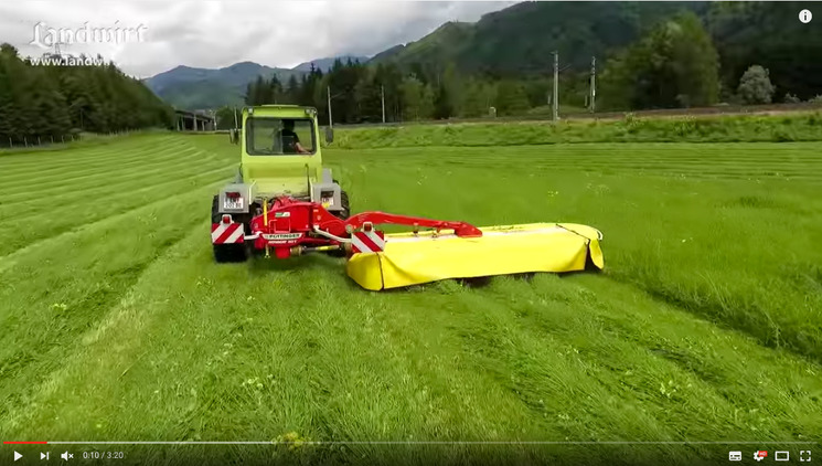 Landwirt.com: Neues Video über das NOVACAT 352 V Heckmähwerk