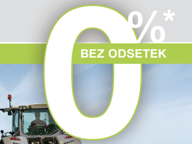 Nowa oferta finansowania  dla małych gospodarstw 0% 3*33%