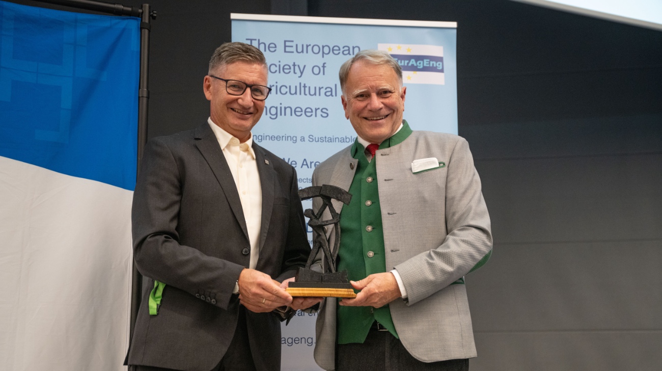 Hohe Auszeichnung für Klaus Pöttinger