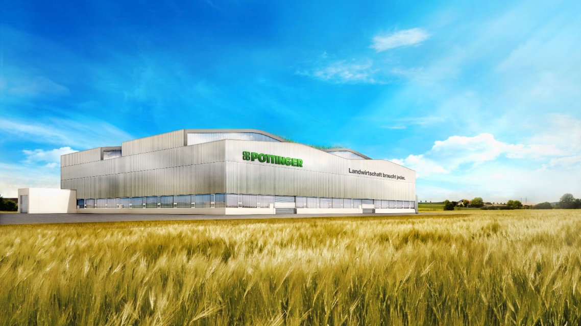 En avant : PÖTTINGER construit sa quatrième usine En avant : PÖTTINGER construit sa quatrième usine