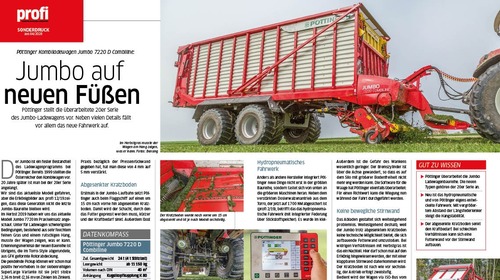 profi Testbericht: JUMBO Rotorladewagen 