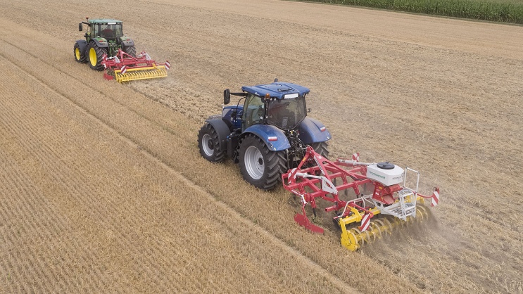 Stubble cultivation for successful arable farming