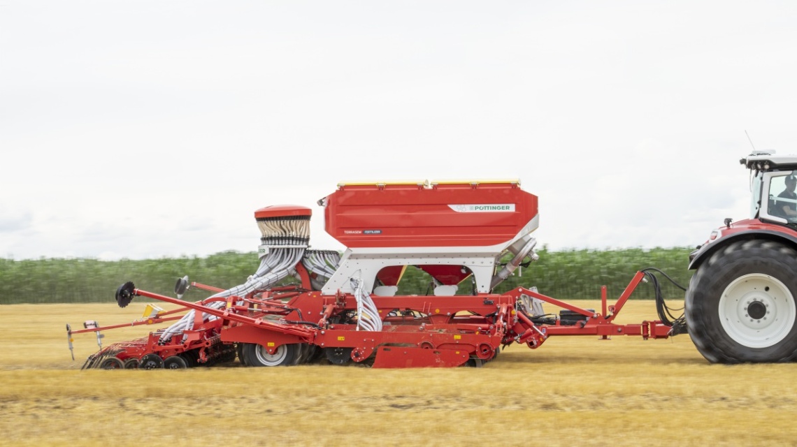 The new TERRASEM pneumatic mulch seed drills