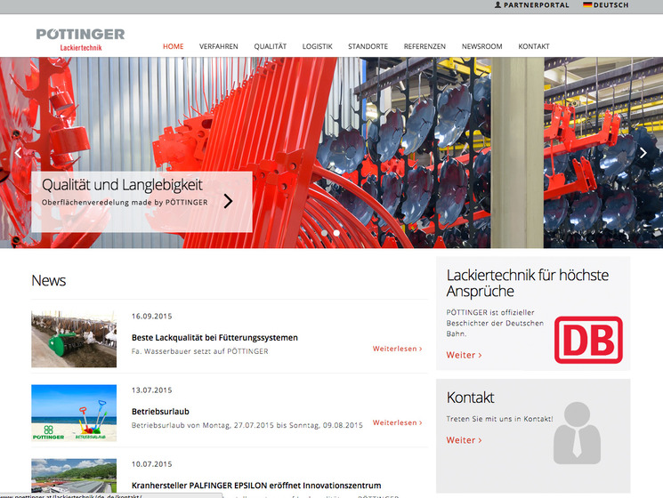 Die neue Lackiertechnik Website