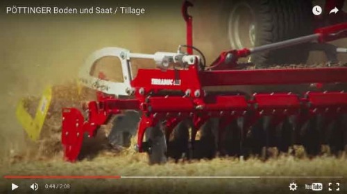 Nouvelle vidéo : gamme travail du sol et semis