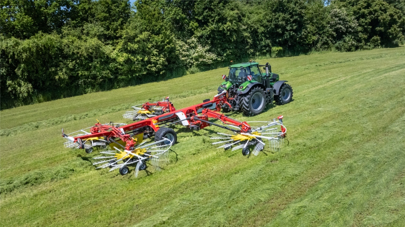 TOP 12540C 4-Kreisel-Schwader 
