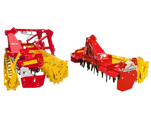 Comparison of the systems: power harrow vs compact combination