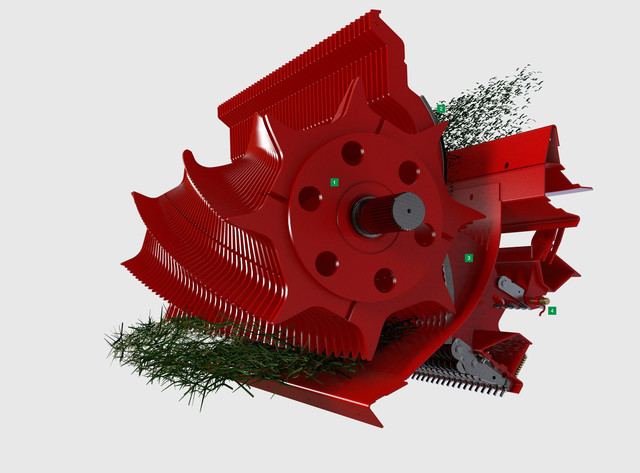 Rotor und Schneidwerk