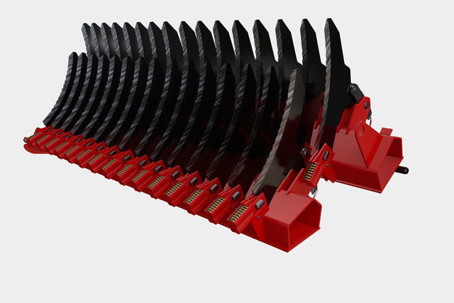 Kurzschnitt-Schneidwerk mit 31 Messer