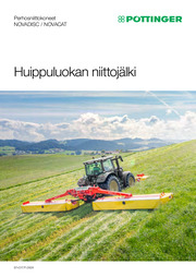Perhosniittokoneet NOVADISC / NOVACAT