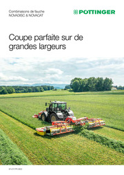 Combinaisons de fauche NOVADISC / NOVACAT