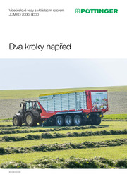 Víceúčelové vozy s vkládacím rotorem JUMBO 7000, 8000